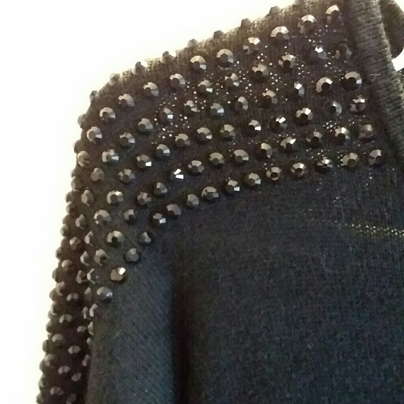 Express Studded Shoulder Sweater - Picture 3 of 3